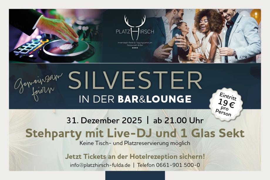 Silvester in der Bar