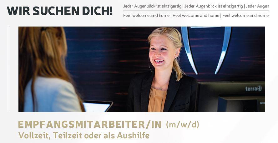 Empfangsmitarbeiter:in
