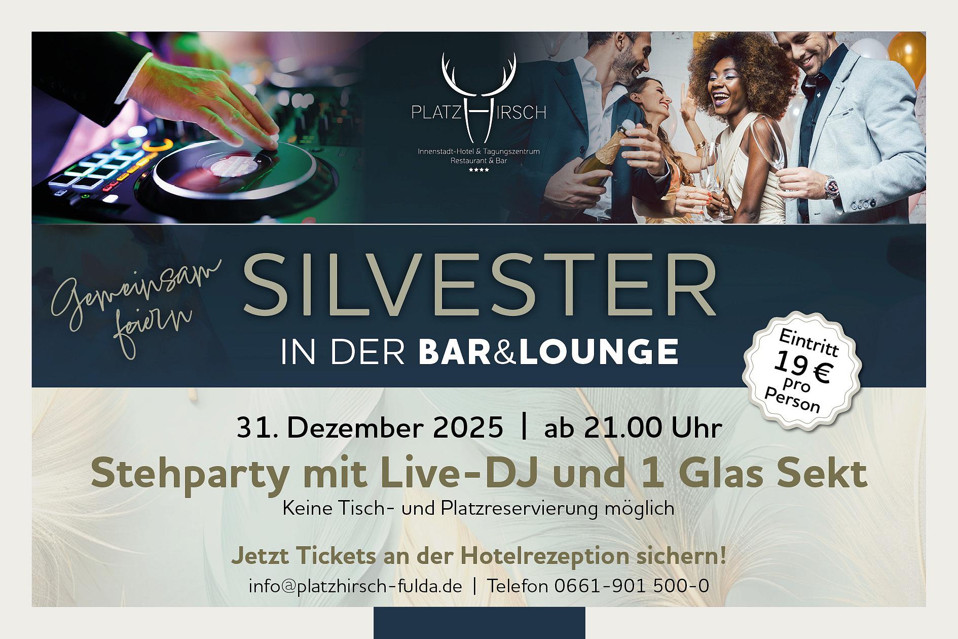 Silvester in der Bar